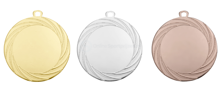Medaille Capelle aan den IJssel - 70 mm - DI7001 - Goud, Zilver en Brons