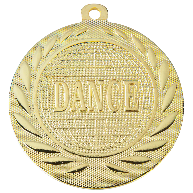 Medaille Dansen - 50 mm - DI5000.R - Goud, Zilver en Brons