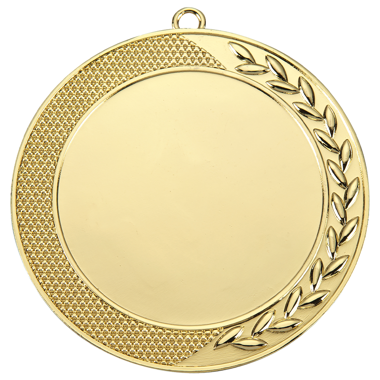 Medaille Delft met Sierlijke Voor- én Achterkant - 70mm - D58 - Goud, Zilver en Brons