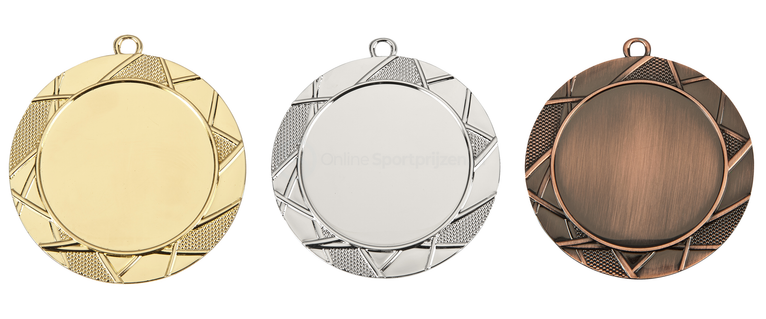 Medaille Den Burg - 70 mm - DZ7005 - Goud, Zilver en Brons