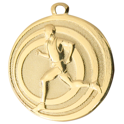 Medaille Hardlopen - 45 mm - ME.092 - Goud, Zilver en Brons