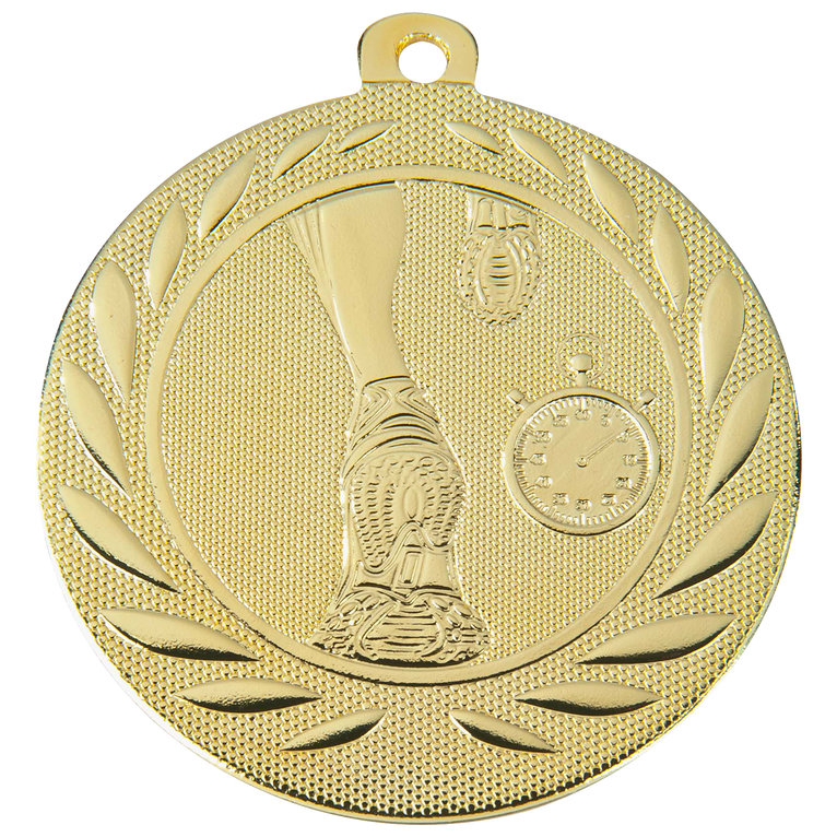 Medaille Hardlopen - 50 mm - DI5000.G - Goud, Zilver en Brons