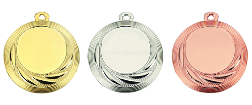 Medaille Kampen - 40 mm - ME.065 - Goud, Zilver en Brons