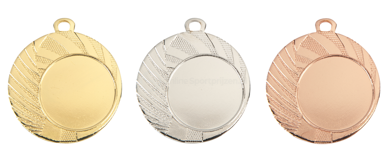 Medaille Leeuwarden - 40 mm - ME.077 - Goud, Zilver en Brons