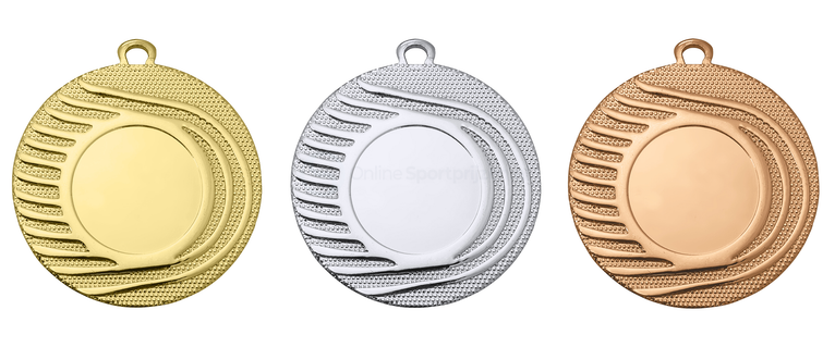 Medaille Ukkel - 50 mm - DI5001 - Goud, Zilver en Brons
