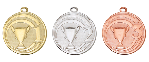 Medaille Utrecht - 45 mm - ME.088 - Goud, Zilver en Brons