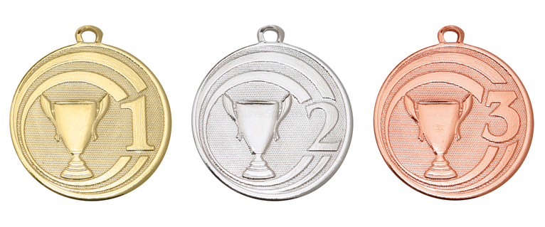 Medaille Utrecht - 45 mm - ME.088 - Goud, Zilver en Brons