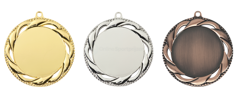 Medaille Vlaardingen - 70 mm - D93 - Goud, Zilver en Brons