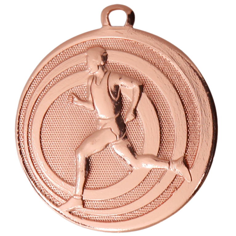 Medaille Hardlopen - 45 mm - ME.092 - Goud, Zilver en Brons