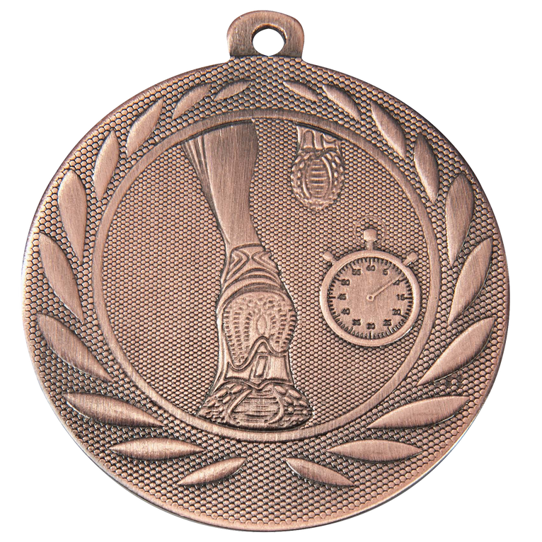 Medaille Hardlopen - 50 mm - DI5000.G - Goud, Zilver en Brons