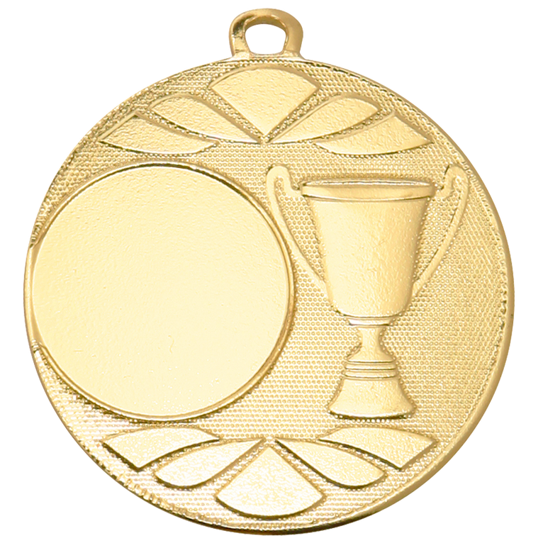 Medaille met Cup - 50 mm - DI5003 - Goud, Zilver en Brons
