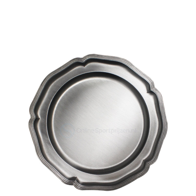 Metalen Wandbord - 14-32 cm - D351-D355 - Zilver