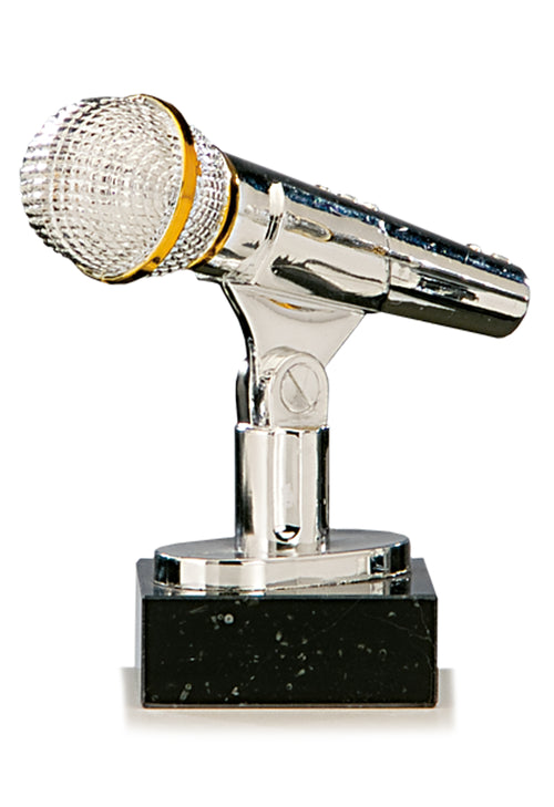 Microfoontrofee - AK5180 - Zilver / Goud