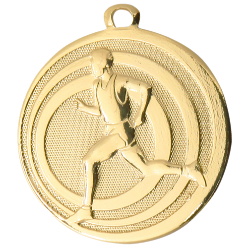 Mini Medaille Hardlopen - 32 mm - ME.095 - Goud, Zilver en Brons