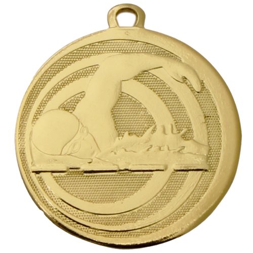 Mini Medaille Zwemmen - 32 mm - ME.094 - Goud, Zilver en Brons