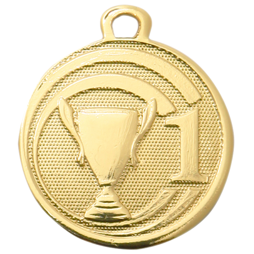 Mini Trofee Medaille - 32 mm - ME.087 - Goud, Zilver en Brons