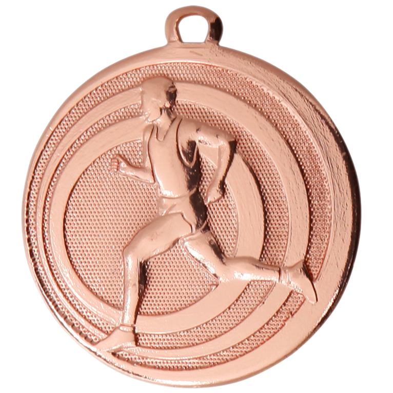 Mini Medaille Hardlopen - 32 mm - ME.095 - Goud, Zilver en Brons