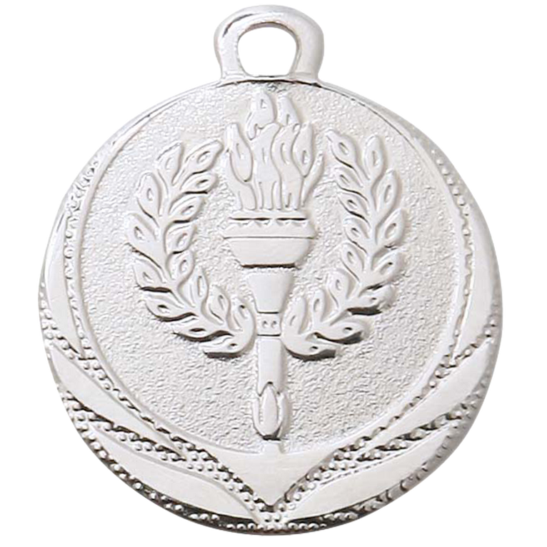 Mini Olympische Vlam Medaille - 32 mm - DI3208 - Goud, Zilver en Brons