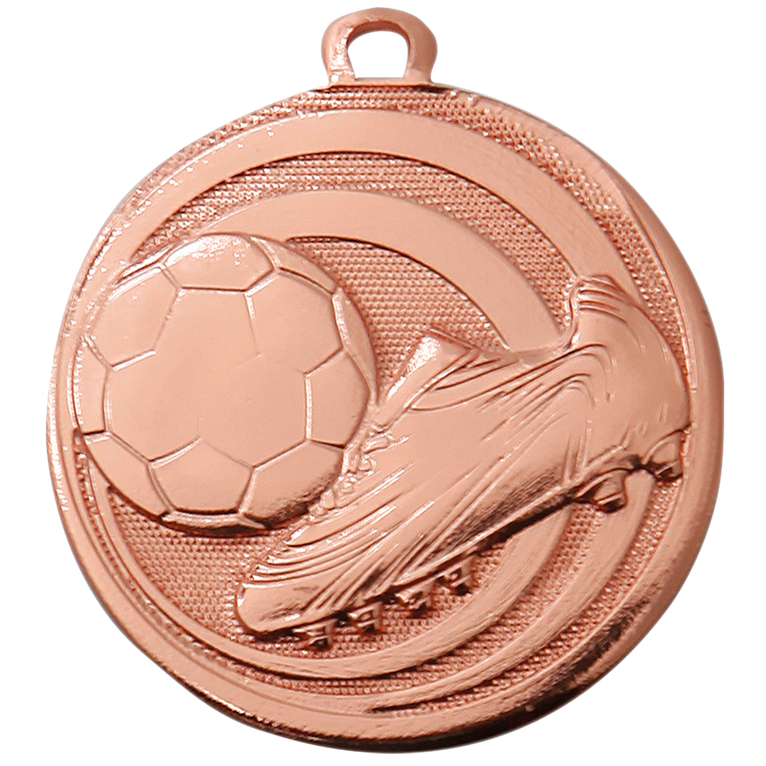 Mini Voetbalmedaille - 32 mm - ME.089 - Goud, Zilver en Brons