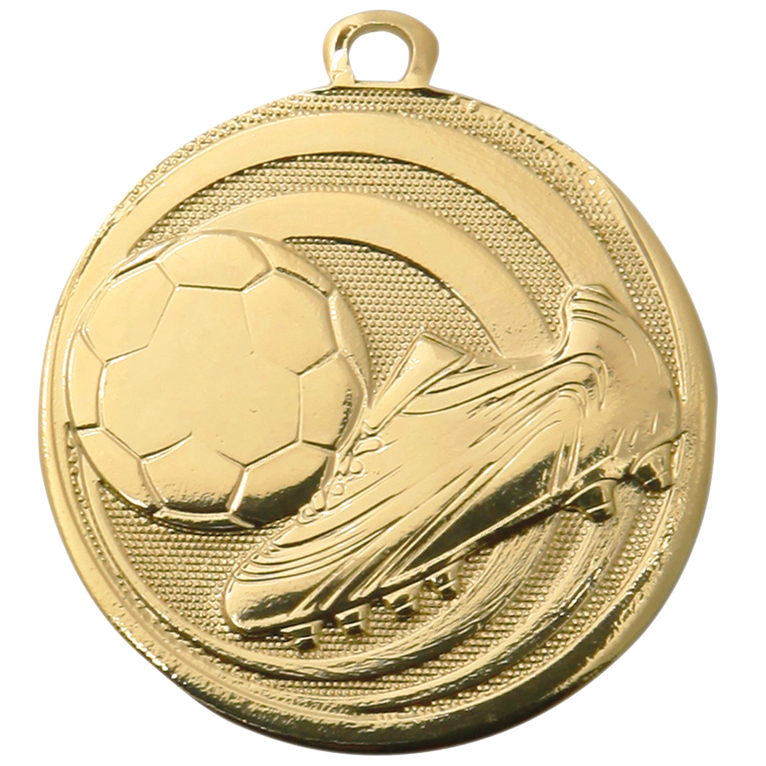 Mini Voetbalmedaille - 32 mm - ME.089 - Goud, Zilver en Brons