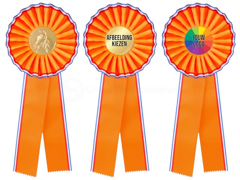 Nederlandse Kampioensrozet Paardensport - Dierententoonstelling Rozet - ROS3NL