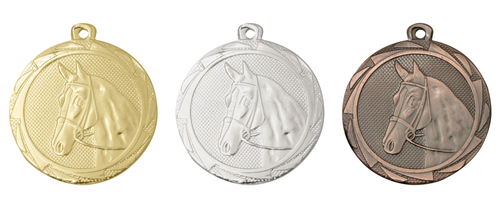 Paardensport Medaille - 45 mm - BS.ME115 - Goud, Zilver en Brons