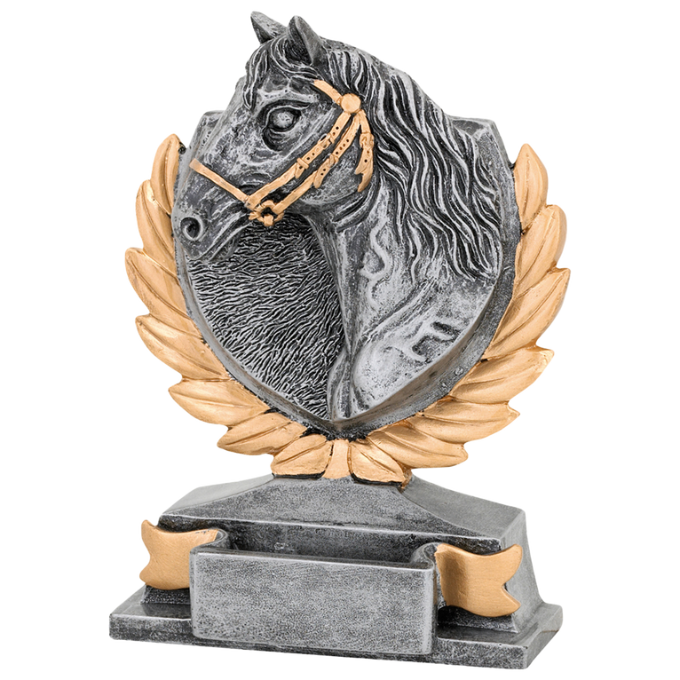 Paardensport Prijs - FG181 - Antiek Zilver / Goud