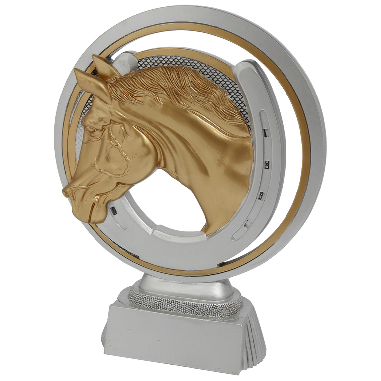 Paardensport Prijs - RE.082 - Antiek Zilver / Goud
