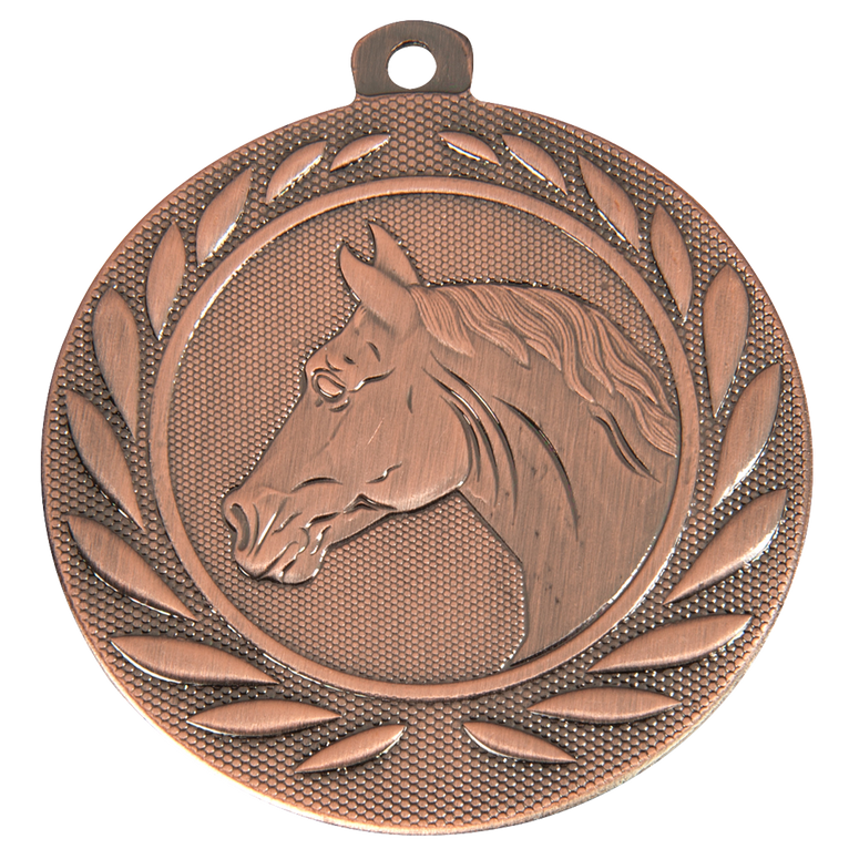 Paardensport Medaille - 50 mm - DI5000.U - Goud, Zilver en Brons