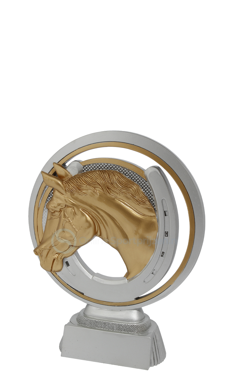 Paardensport Prijs - RE.082 - Antiek Zilver / Goud