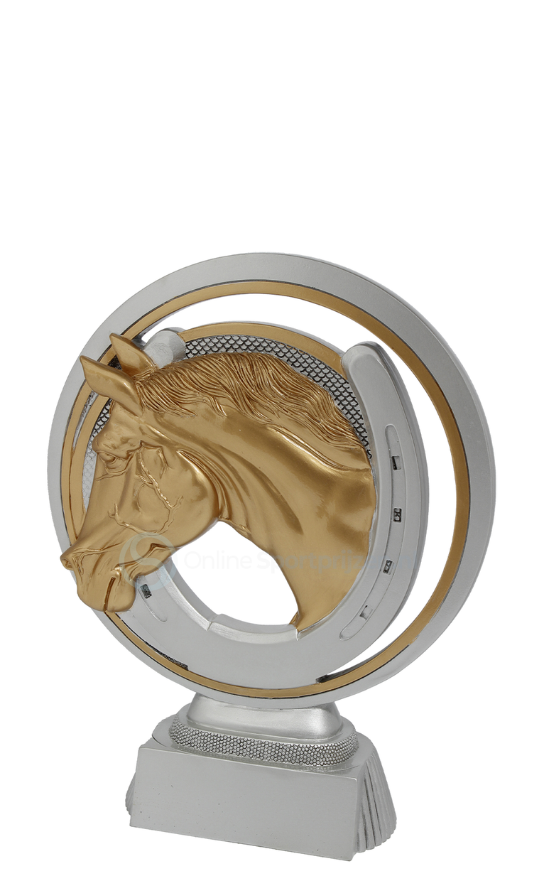 Paardensport Prijs - RE.082 - Antiek Zilver / Goud