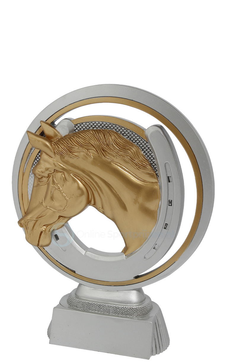 Paardensport Prijs - RE.082 - Antiek Zilver / Goud