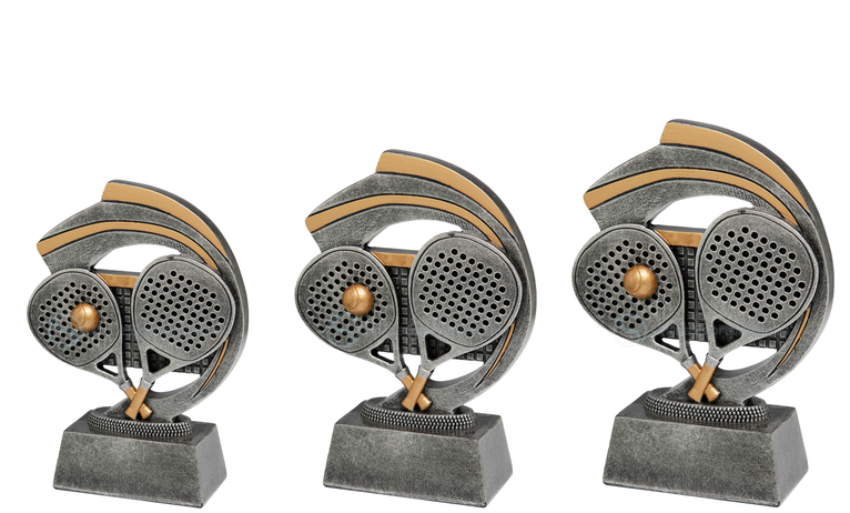 Padel Prijs - FG391-FG393 - Antiek Zilver