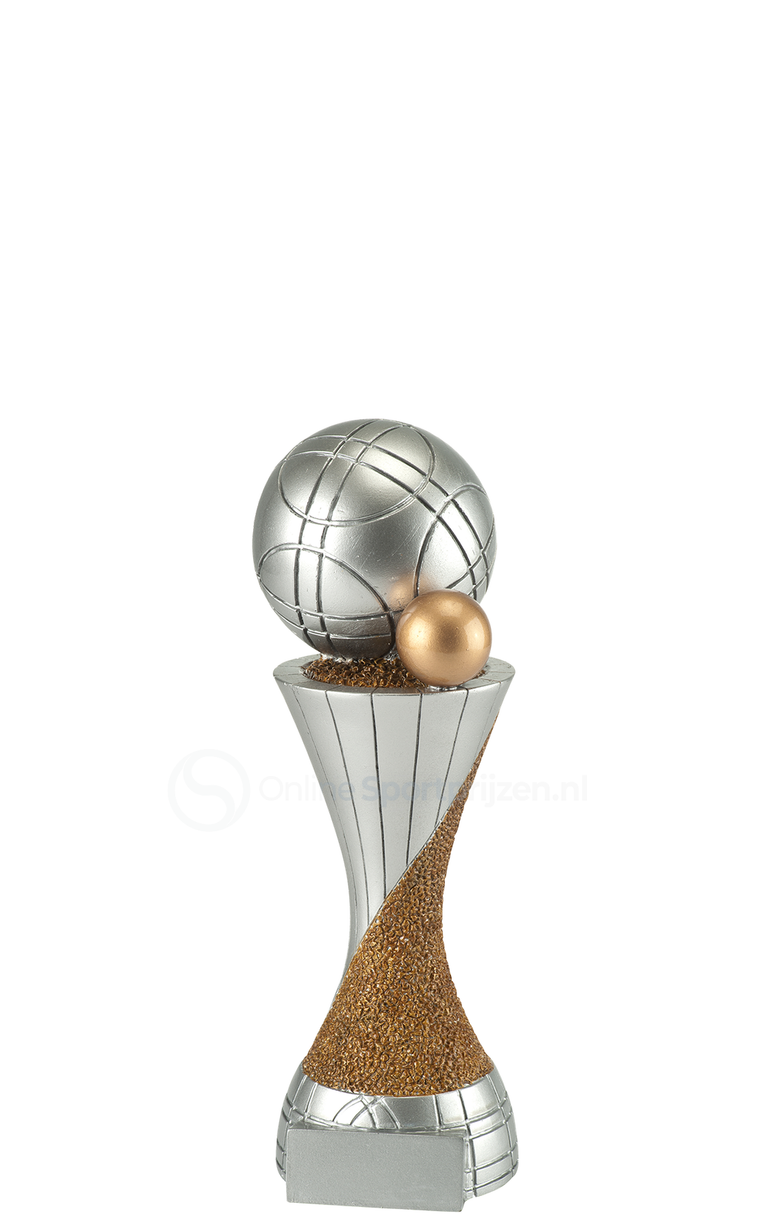 Petanque Prijs - RE.160 - Antiek Zilver / Goud