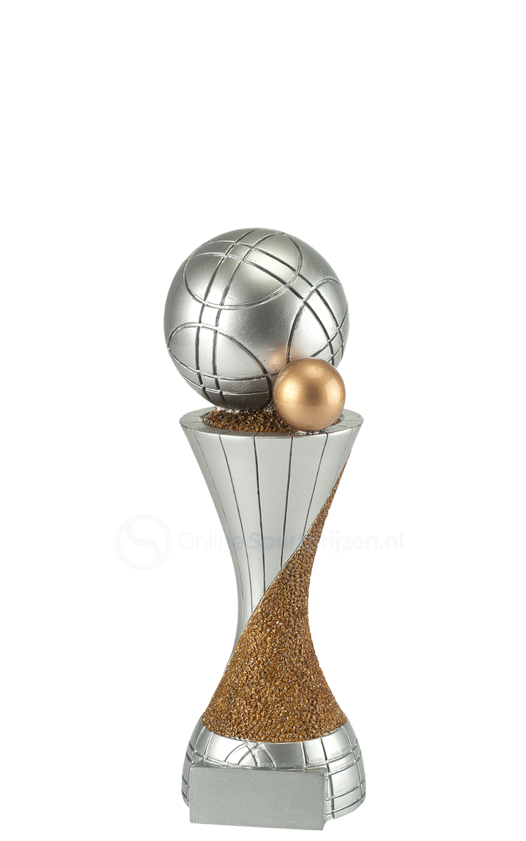 Petanque Prijs - RE.160 - Antiek Zilver / Goud