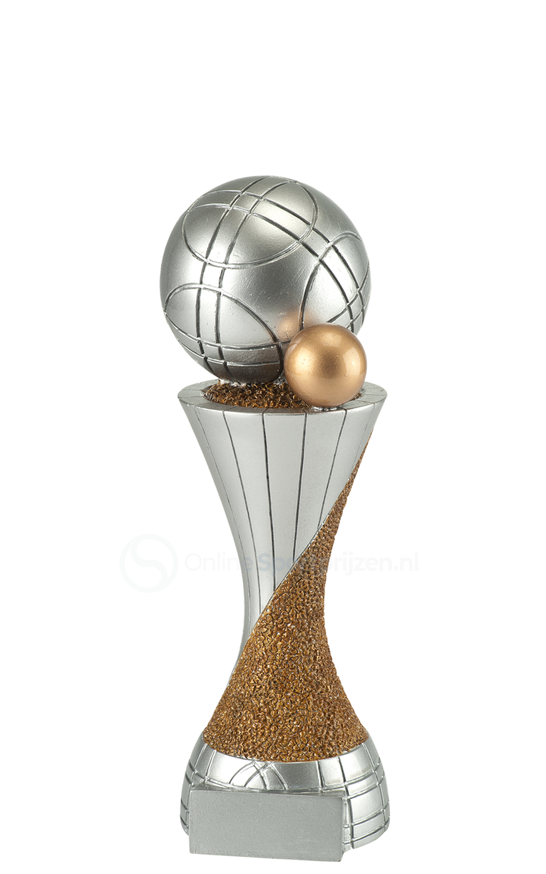 Petanque Prijs - RE.160 - Antiek Zilver / Goud
