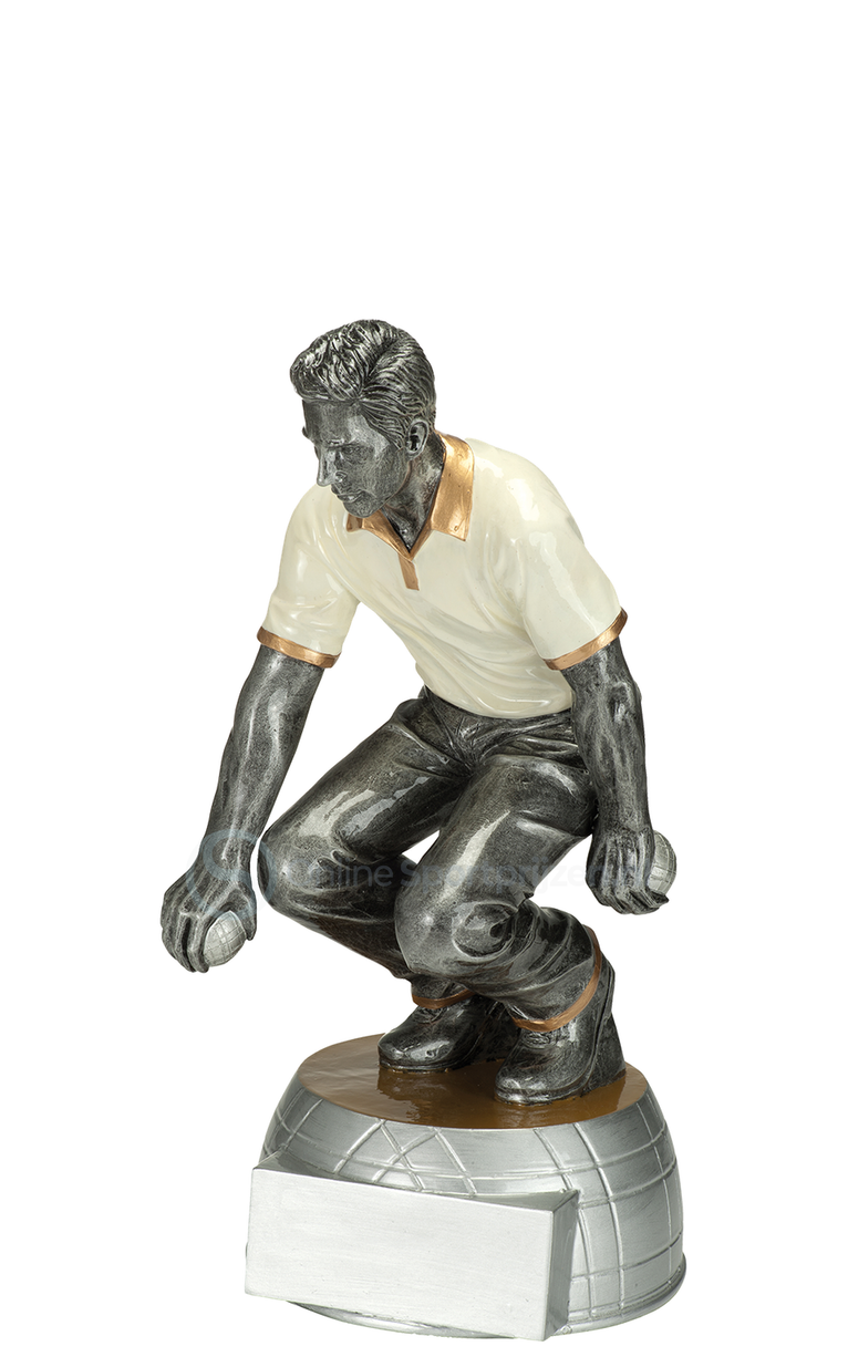 Petanque Prijs - RE.161 - Antiek Zilver met Kleuraccent