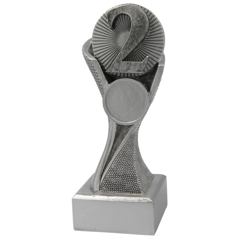 Plaatsingsprijs Beeldje - FG4041-FG4043 - Antiek Zilver met Kleuraccent
