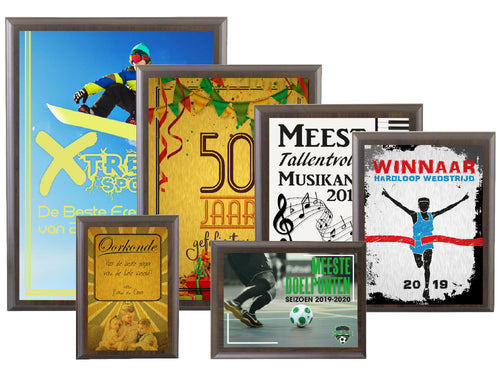 Plaquette Wandbord met Full Colour Print - WB20