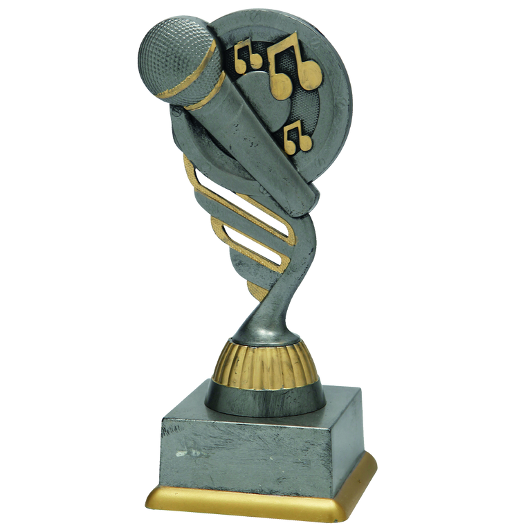 Playbacktrofee - SS1823 - Antiek Zilver / Goud