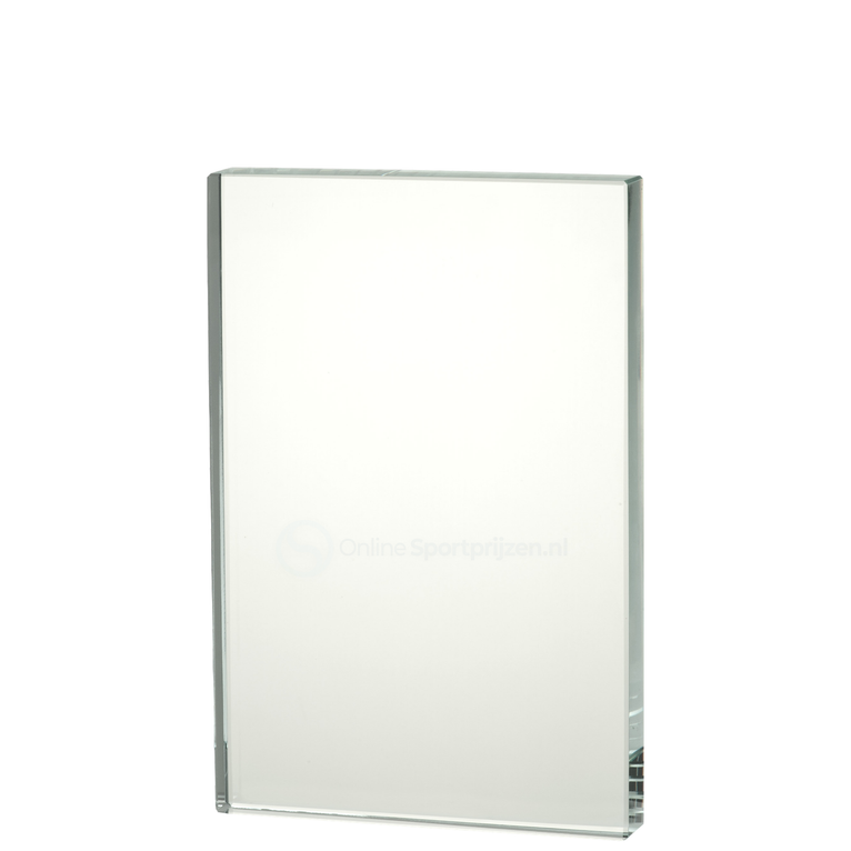 Portrait en Landscape Glazen Award in Geschenkdoos Geschikt voor Gravure en Full Colour Print - W161-W165
