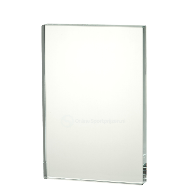 Portrait en Landscape Glazen Award in Geschenkdoos Geschikt voor Gravure en Full Colour Print - W161-W165