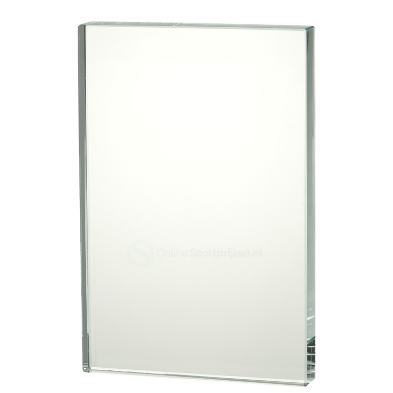 Portrait en Landscape Glazen Award in Geschenkdoos Geschikt voor Gravure en Full Colour Print - W161-W165