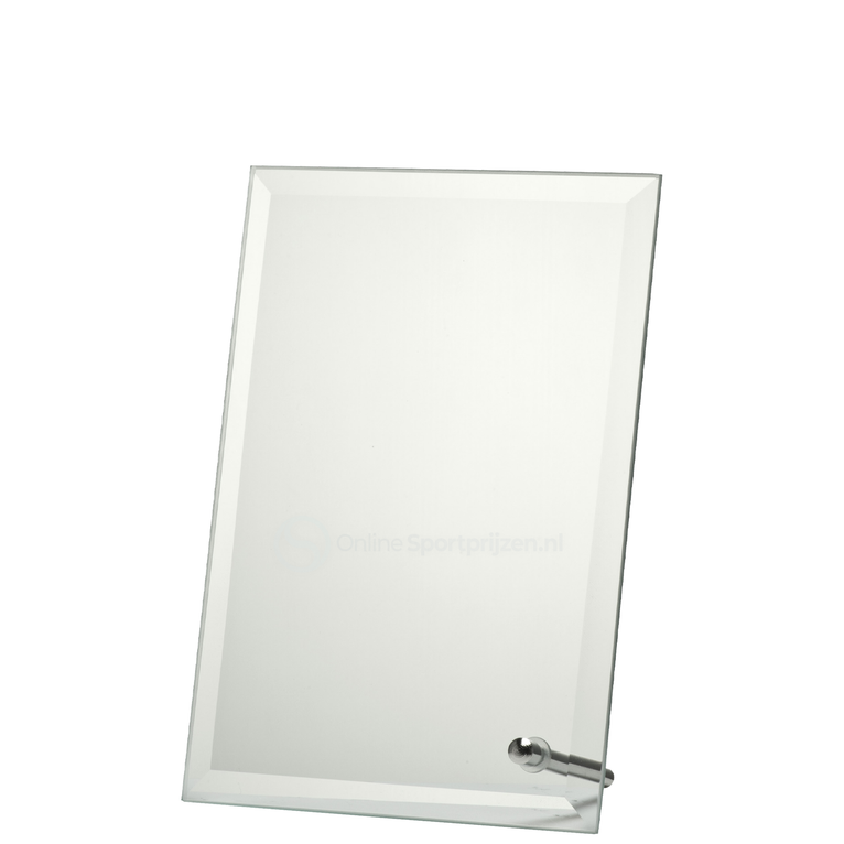 Portrait en Landscape Glazen Award Geschikt voor Gravure en Full Colour Print - W201-W205