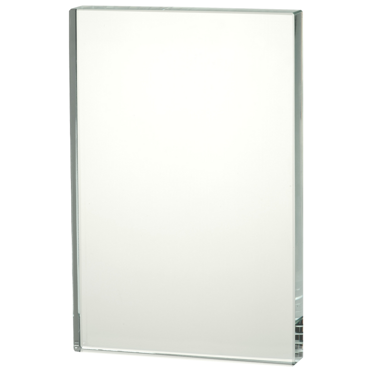 Portrait en Landscape Glazen Award in Geschenkdoos Geschikt voor Gravure en Full Colour Print - W161-W165