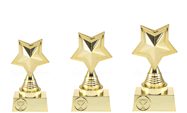 Prijs met Ster - ST.147 - Goud