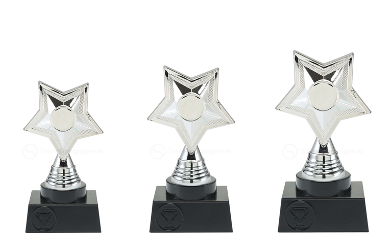Prijs met ster - ST.216 - Zilver