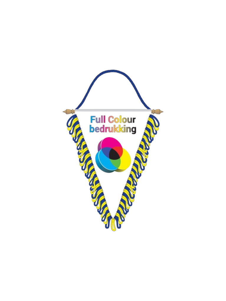 Puntvaan met Full Colour Ontwerp in 3 Formaten - PV2