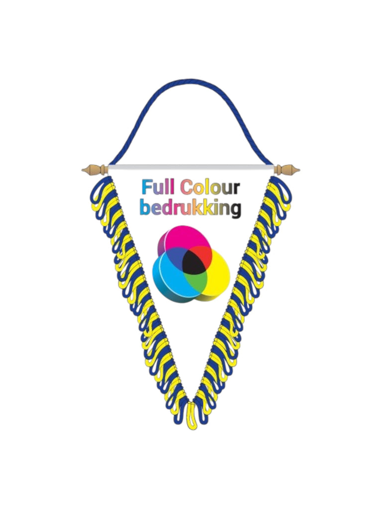 Puntvaan met Full Colour Ontwerp in 3 Formaten - PV2
