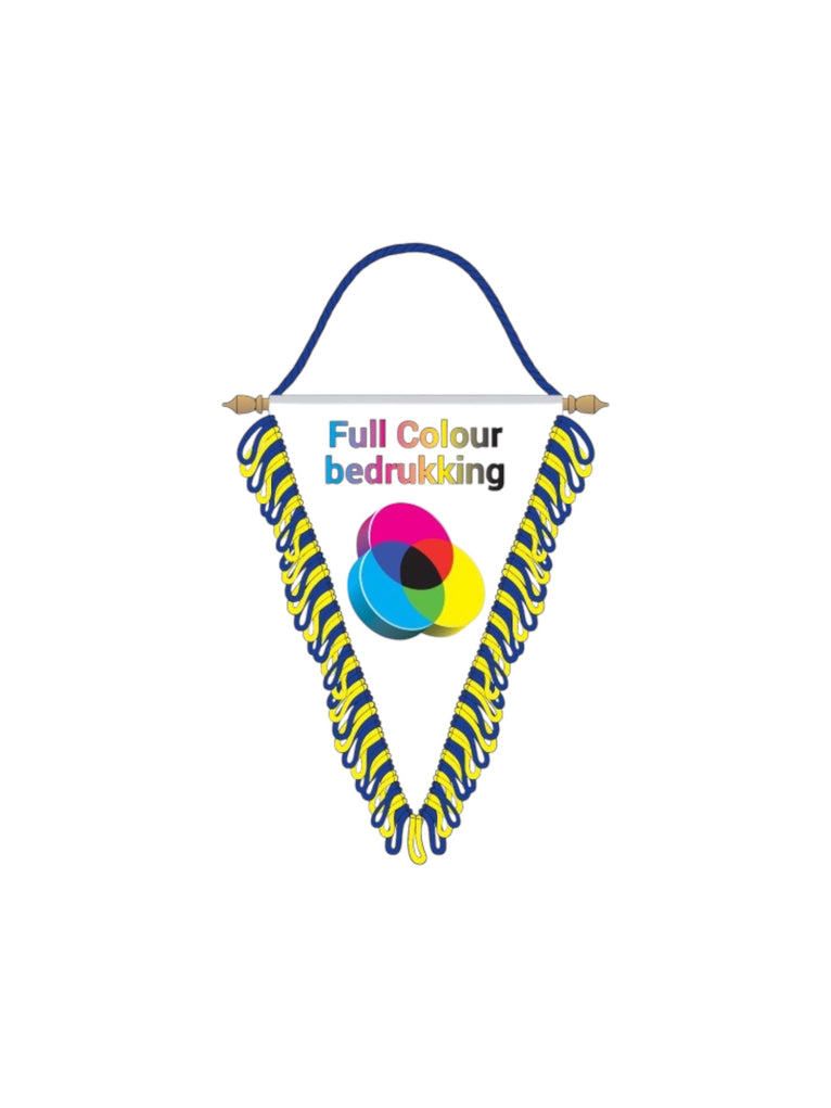 Puntvaan met Full Colour Ontwerp in 3 Formaten - PV2